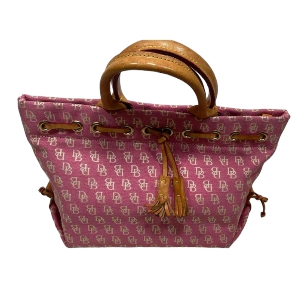 DOONEY & BOURKE Vintage Made in the USA Canvas Light purple/pink Handbag